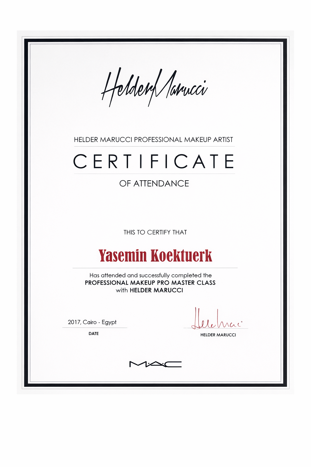 Certificate 3