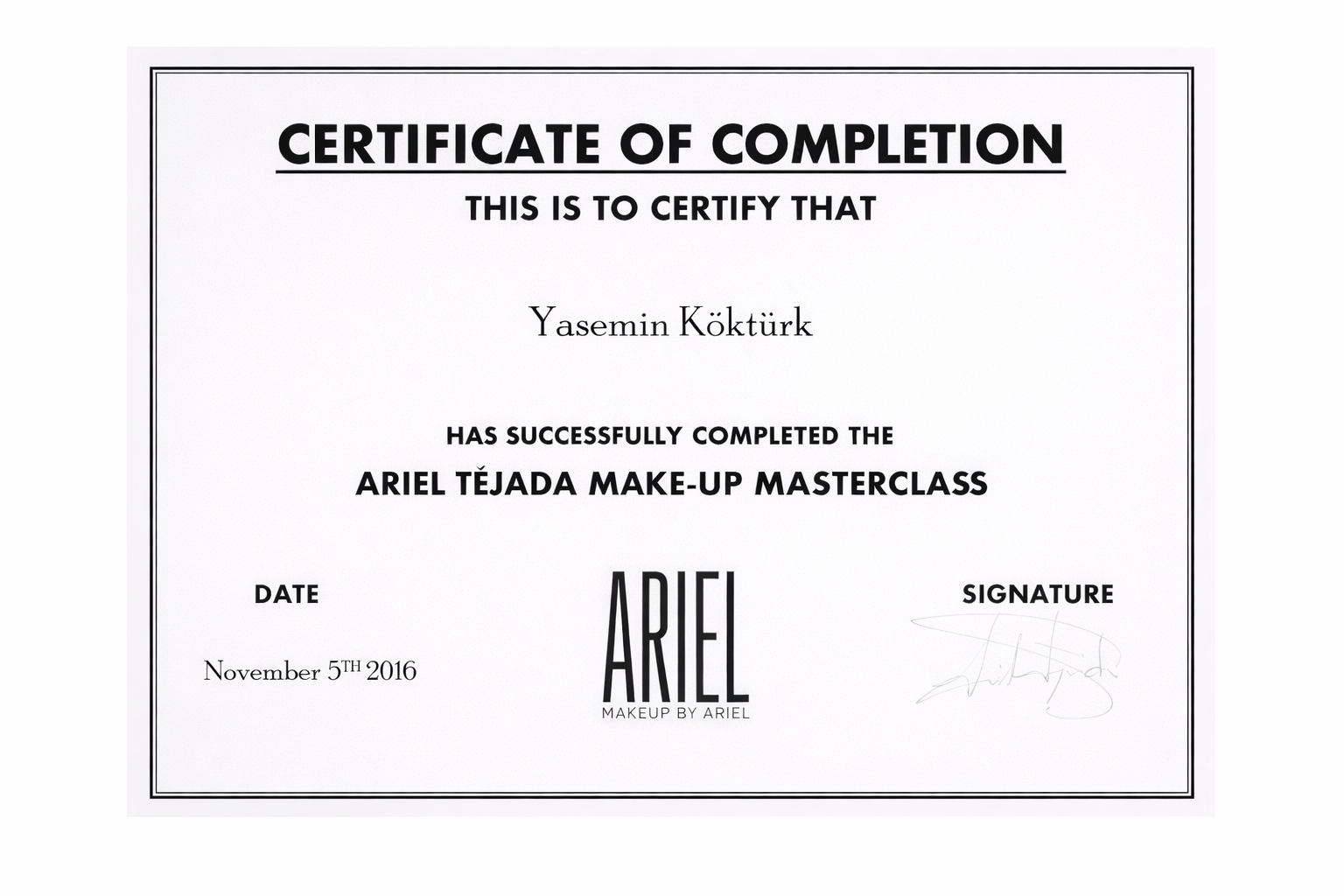 Certificate 5