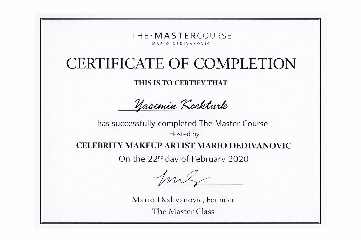 Certificate 6